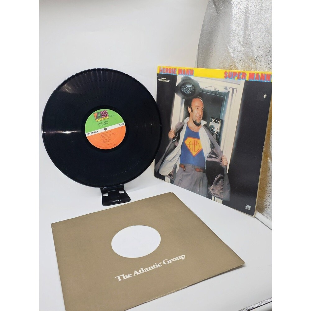 Herbie Mann - Super Mann LP (1978) Latin Soul Jazz Funk Vinyl Record